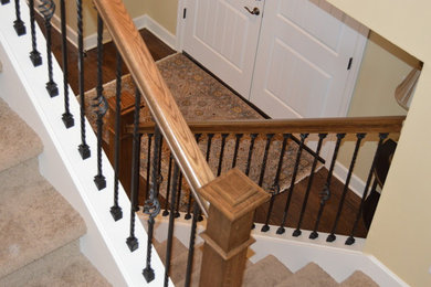 Staircase - craftsman staircase idea in Portland