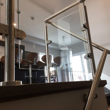Stainless Steel and Glass Railings - 107