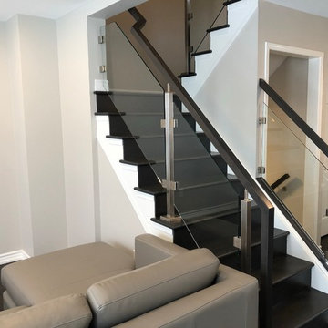 Stainless Steel and Glass Railings - 125
