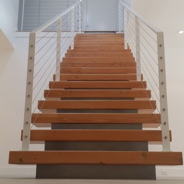 Stainless steel cable railing