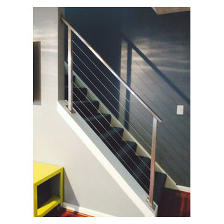 Square Stainless Steel Cable Railing - Montclair, NJ