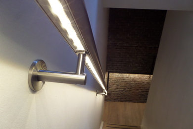 Stainless steel handrail detail ILLUNOX with LED