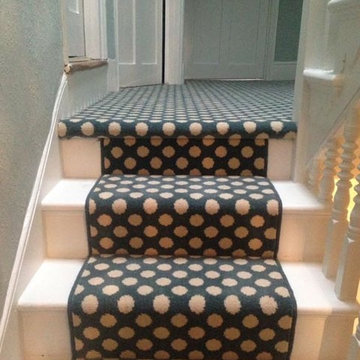 Stair Carpet with Dots