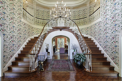 Inspiration for a victorian staircase remodel in New York