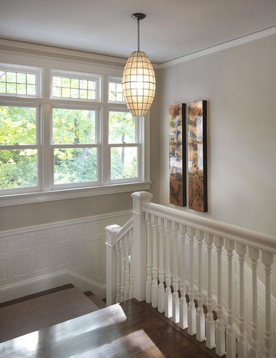 Traditional Staircase by Rachel Reider Interiors