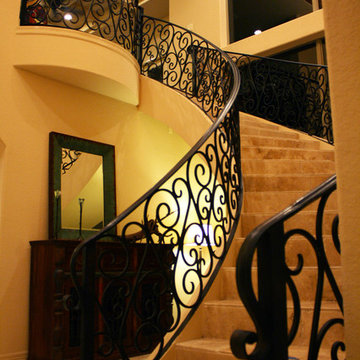 Stair Railing and Balcony
