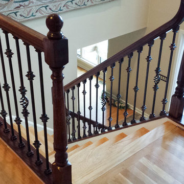Stair railing remodel