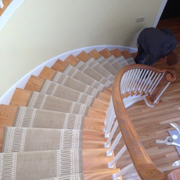 Stair Runner for a Grand Staircase