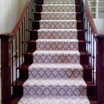 Stair Runner Installation