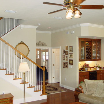 Staircase & Bar