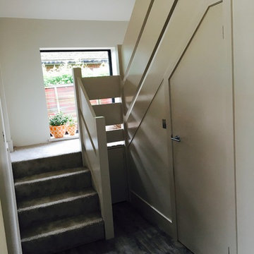 staircase and landing