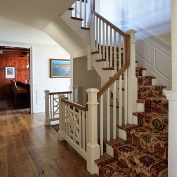 Staircase Detail with Carpet Runner