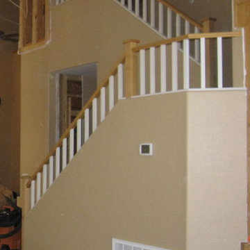 Staircase full view before