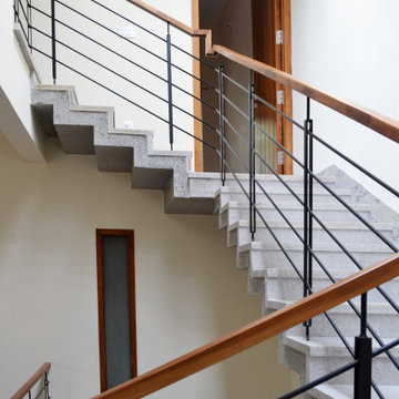 Staircase in the atrium