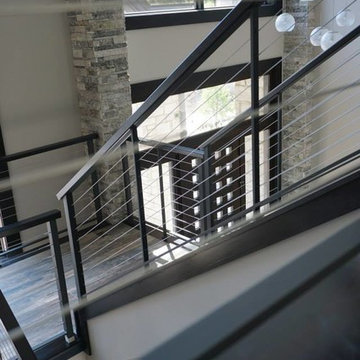 Staircase Job-Modern Cable Wire