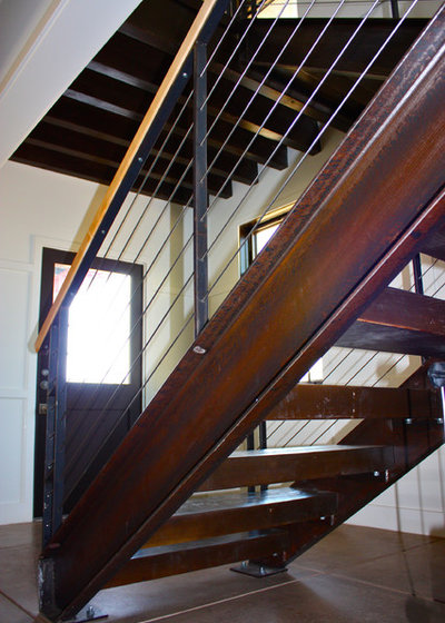 Contemporary Staircase by Lynn Malone