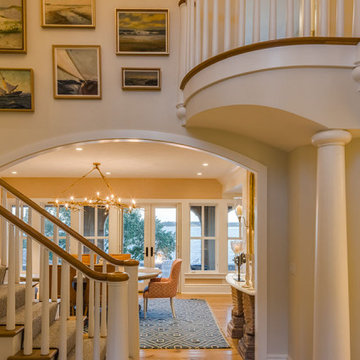Staircase - Pleasant Heights - Cape Cod, MA - Custom Home