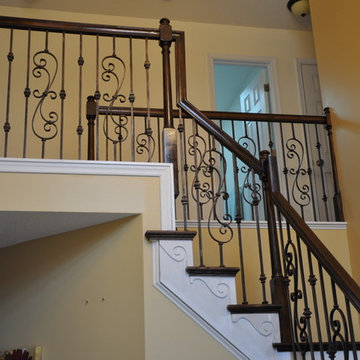 Staircase remodel in Richmond Va