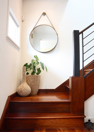 Contemporary Staircase by Shannon Malone