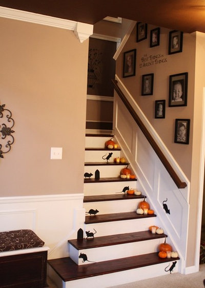 Traditional Staircase by Thrifty Decor Chick