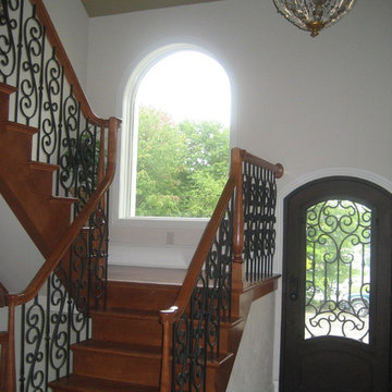 Staircase: Traditional Tuscan Home Design