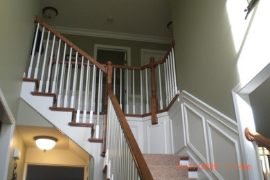 staircase wainscotting