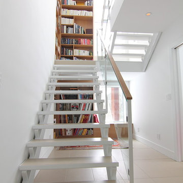 Staircase with Bookshelves