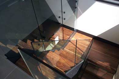 Photo of a contemporary staircase in Dorset.