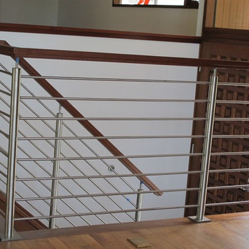 Staircases- Rod bar railing