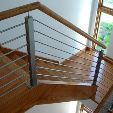 Staircases- Rod bar railing