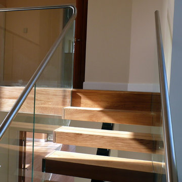 Staircases with Glass Balustrades