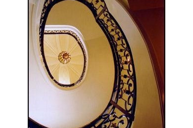 Example of a classic staircase design