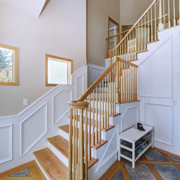 Stairs and Landing Wonderland Lake Home Remodel