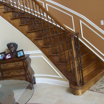 Stairs and railings