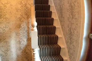 This is an example of a classic staircase in Dorset.