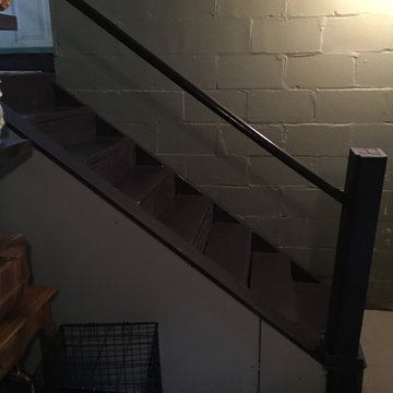 Stairs, Landing & Stairwell remodel 2016
