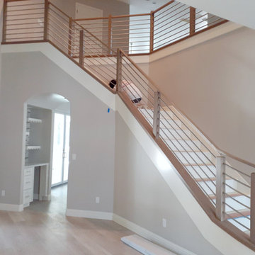 Stairs Leading from Kitchen/Living to Upstairs