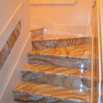 stairs marble/granite