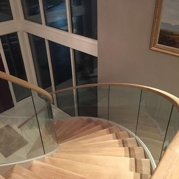 Stairs | oak steps | handrail