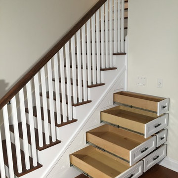 Stairs with Storage Drawers