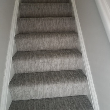 Stairway Carpet Installation