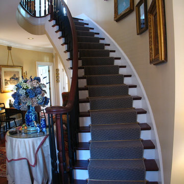 Stairway from Ground Level Foyer