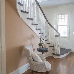 Inspiration for a victorian staircase in New York.