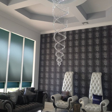 Stairwell Chandelier for High Ceilings
