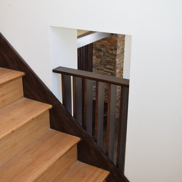 Stairwell, Foyer beyond