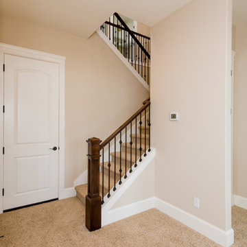 Stairwell - The Overlook - Cascade Craftsman on Prune Hill
