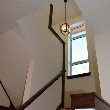 Stairwell up to Master Suite