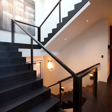 Steel and Glass Guardrail