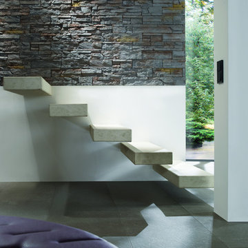 Stone veneer wall covering for interior and exterior, Stone Design Odyssee serie