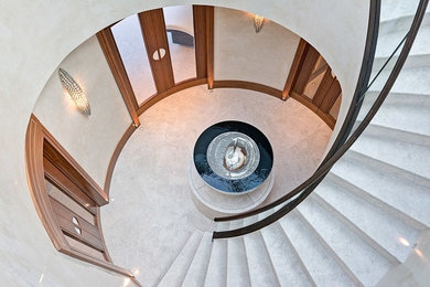 Photo of a modern staircase in Hampshire.